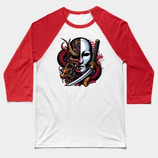 Yakuza Mask Baseball T-Shirt